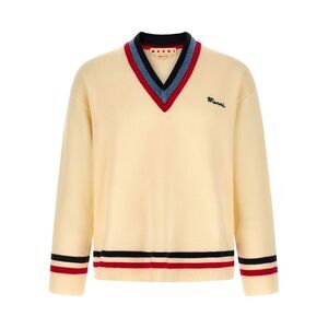 Marni Men Logo Embroidery Sweater